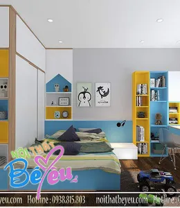 Thiết Kế Phòng Bé TRai