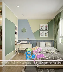 Thiết Kế Phòng Ngủ Bé Trai Diện Tích Nhỏ