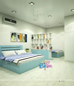 Thiết Kế Phòng Ngủ cho 3 Bé