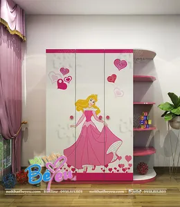 Tủ Áo Cho Bé Gái Công Chúa