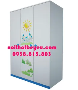 Tủ Quần Áo Trẻ Em Hình Lâu Đài
