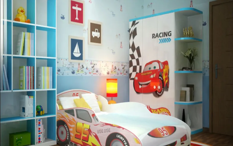10 Mẫu giường ngủ trẻ em 1m2, cho bé trai, bé gái