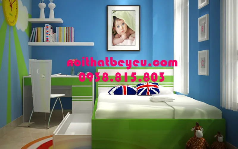 Giường Ngủ Cho Bé Trai Bé Gái Đẹp Cao Cấp Giá Rẻ Tại Tp.HCM