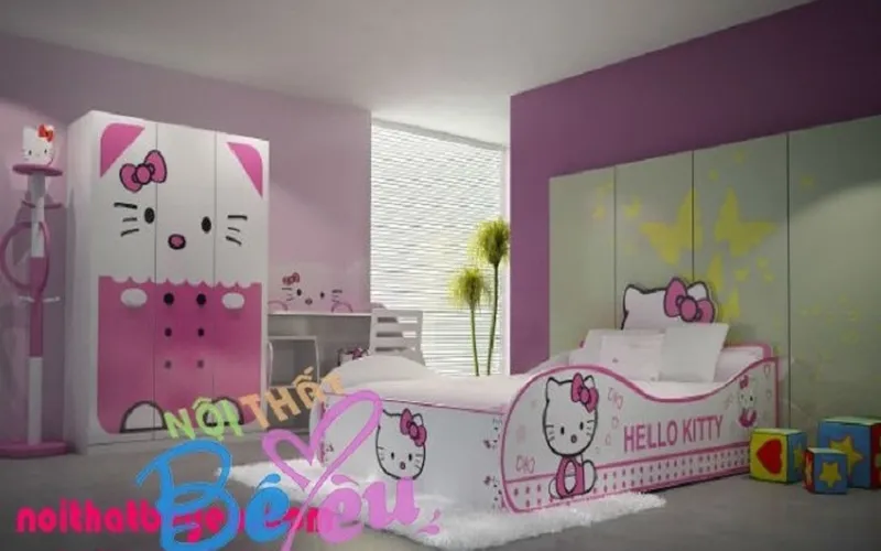 Mẫu giường ngủ trẻ em đẹp cho bé trai bé gái