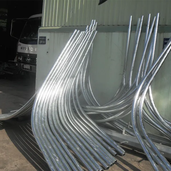 Cần đèn đôi mạ nhúng kẽm nóng