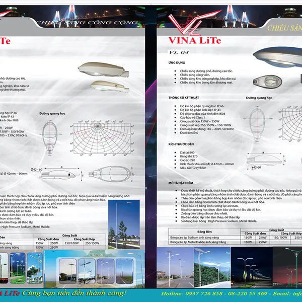 Chi Tiết Một Mẫu Đèn Đường
