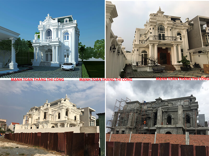 công trình xây nhà bình dương 2018