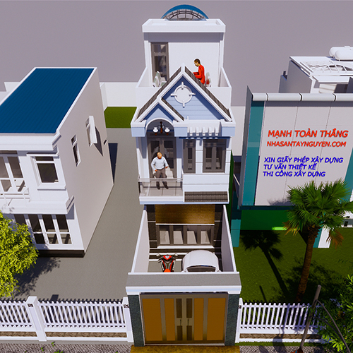 Mẫu Thiết Kế Nhà 3 Tầng Hiện Đại 4x14m - Anh Anh Bình Dương Mẫu Thiết Kế Nhà 3 Tầng Hiện Đại 4x14m - Anh Anh Bình Dương