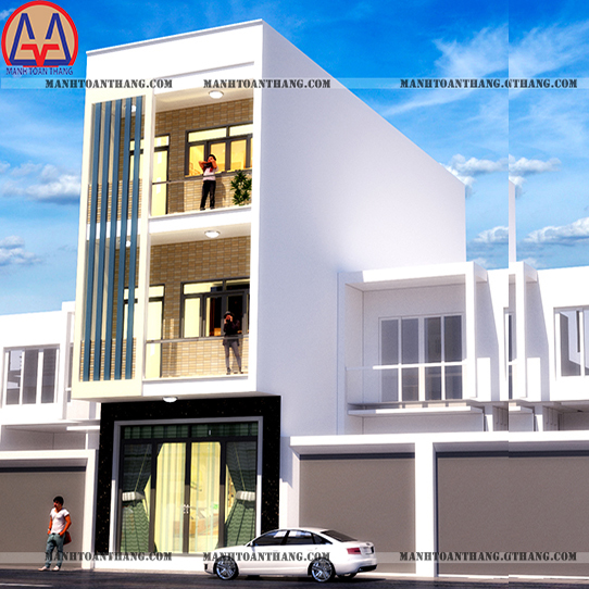 Thiết Kế Nhà 1 Trệt 2 Lầu Có Sân Thượng - Anh Hải Dĩ An Thiết Kế Nhà 1 Trệt 2 Lầu Có Sân Thượng - Anh Hải Dĩ An