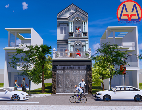 Thiết Kế Nhà Phố 3 Tầng Ở Bình Dương Thiết Kế Nhà Phố 3 Tầng Ở Bình Dương