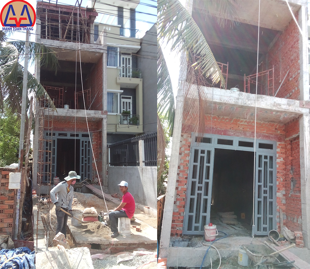 ảnh thi công công trình Đặng Thanh Hà