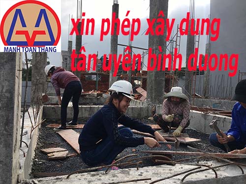 Vẽ bản vẽ xin phép xây dựng Tân Uyên Bình Dương