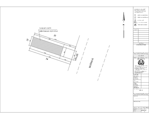 Bản vẽ xin phép xây dựng Dĩ An