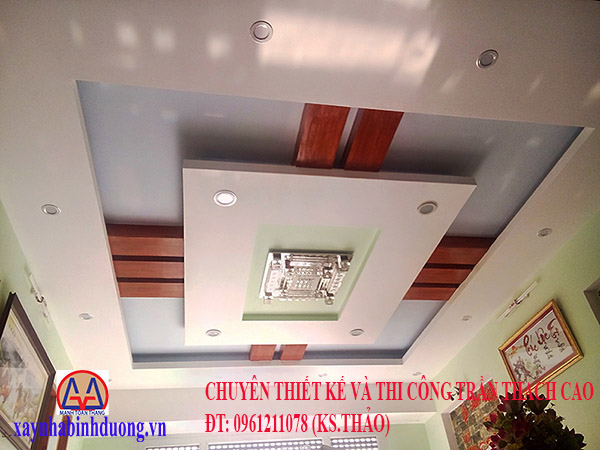 Giá trần thạch cao tại bình dương