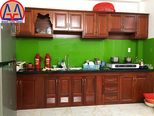 Khu bếp của nhà phố song lập Quận 12