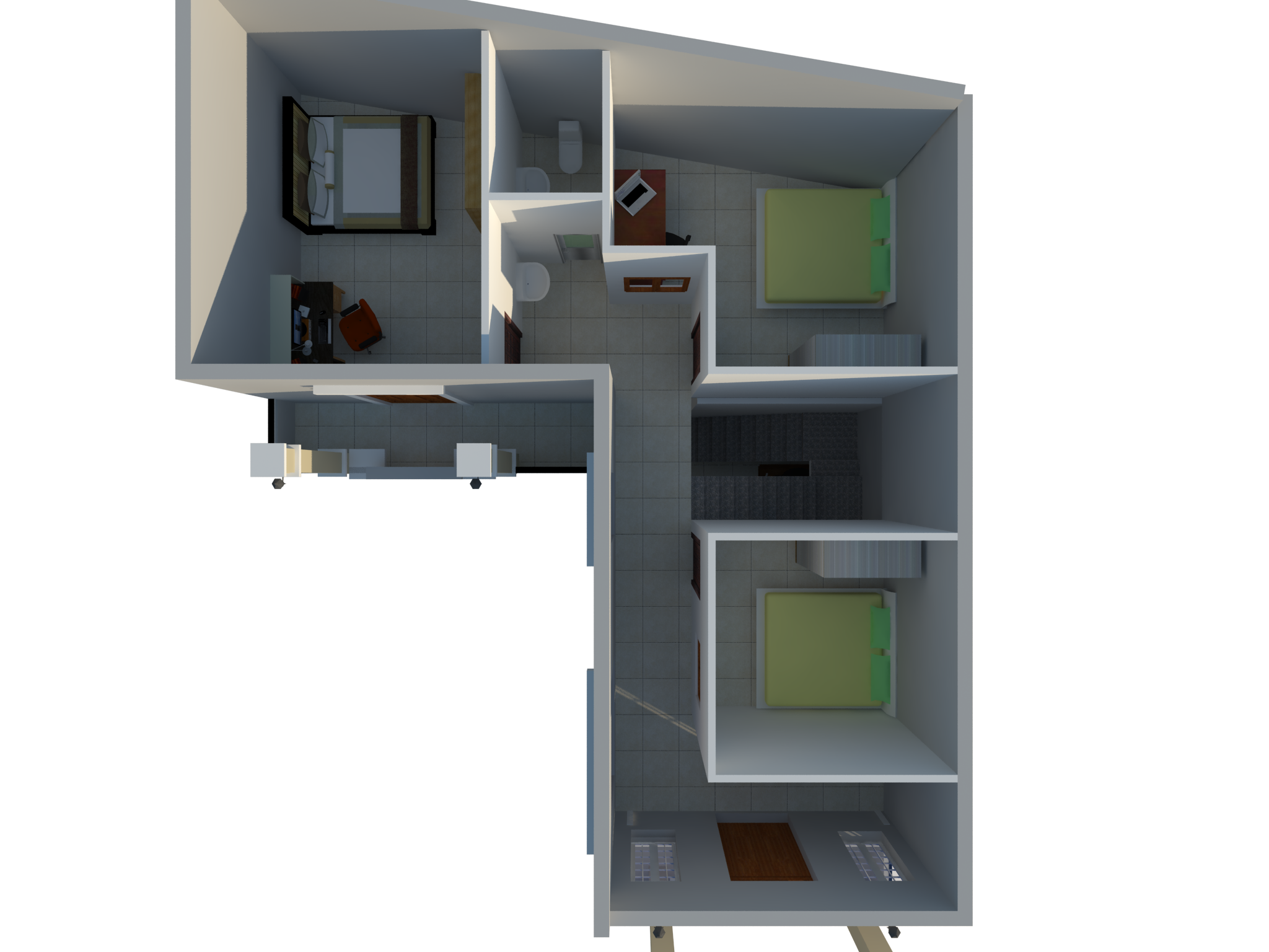 Mặt bằng lầu 1