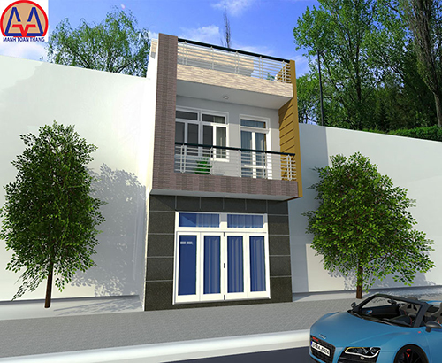 Mặt tiền nhà Dĩ An