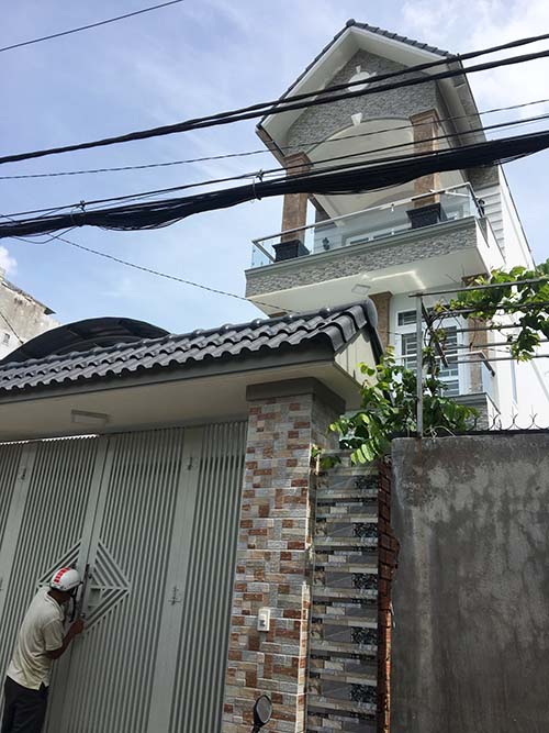 Mặt tiền hoàn thiện