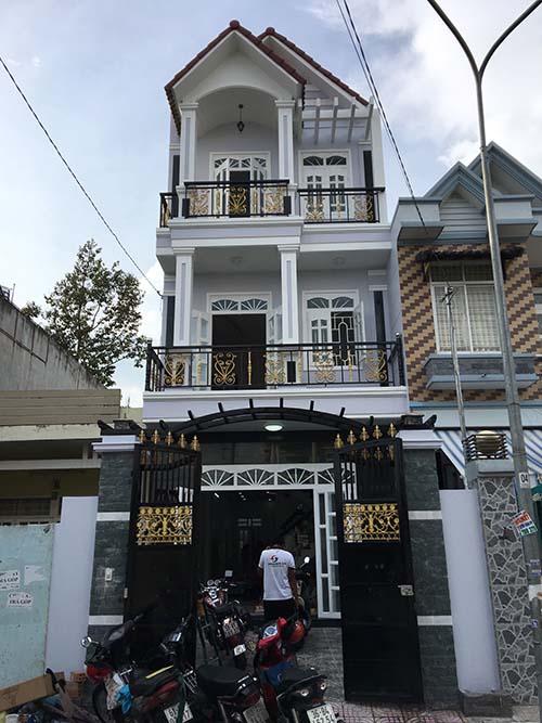 Mặt tiền hoàn thiện