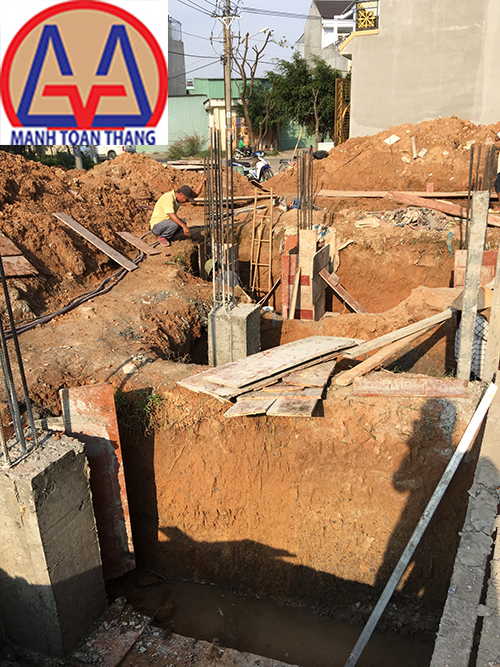 Móng biệt thự kiểu pháp Bình Dương