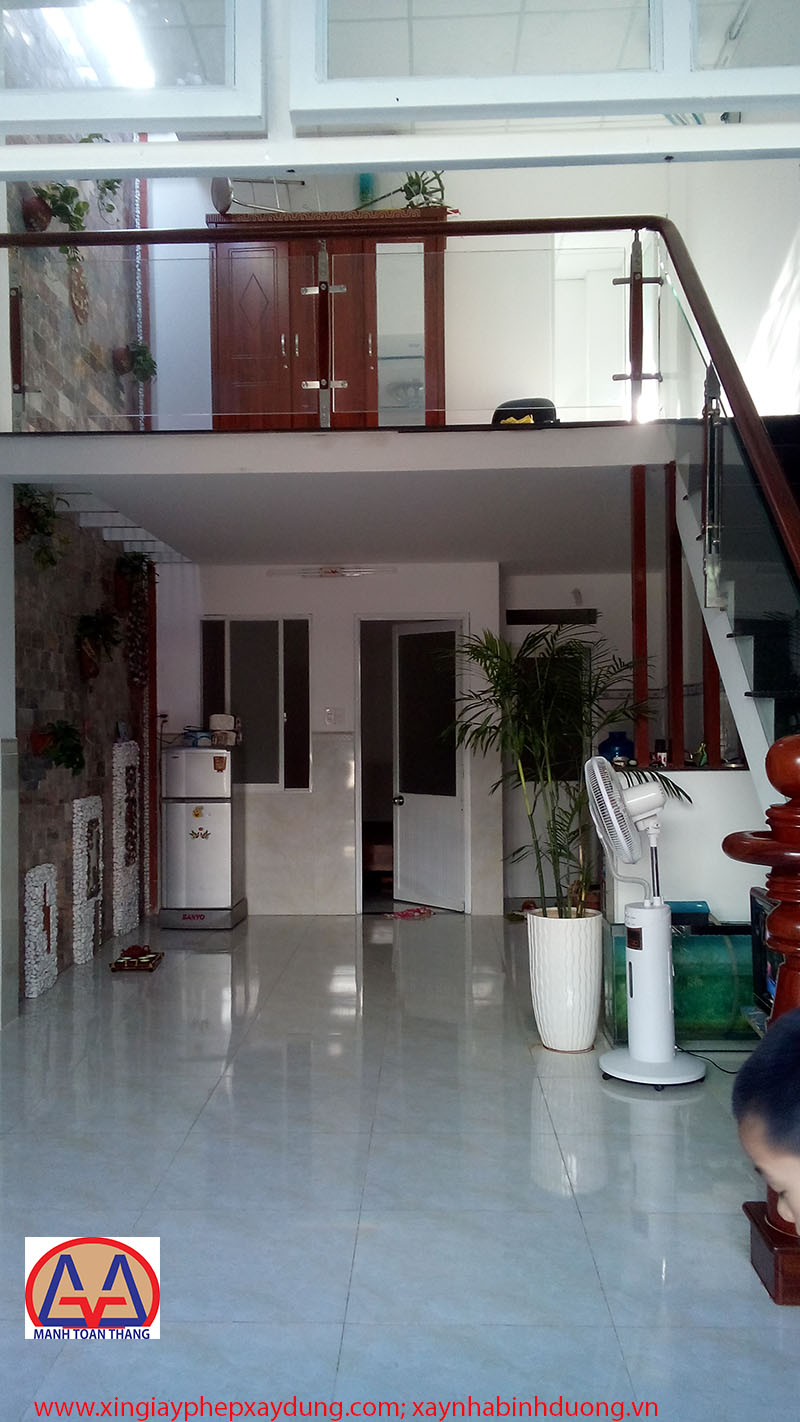 Nhà gác lửng đẹp Bình Dương