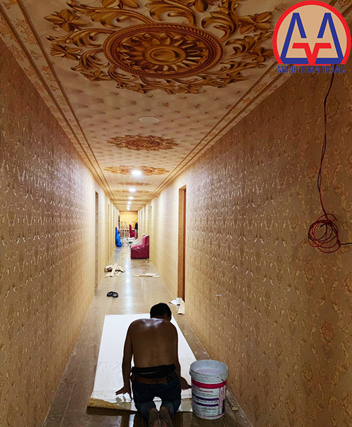 Quy Trình Thi Công Giấy Dán Tường Bình Dương Quy Trình Thi Công Giấy Dán Tường Bình Dương