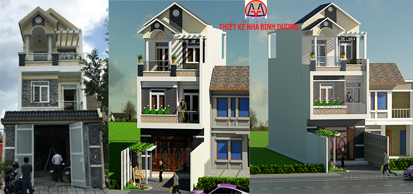 Thiết kế nhà thuận an bình dương