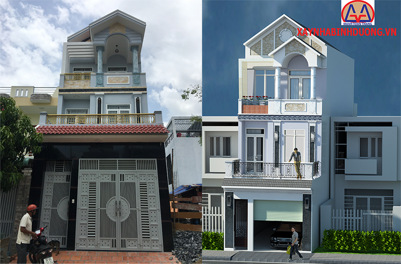 Thiết kế nhà thuận an, dĩ an bình dương