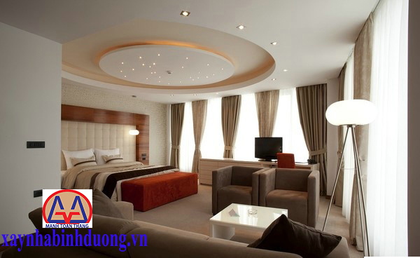 Mẫu trần thạch cao phòng ngủ : PN10