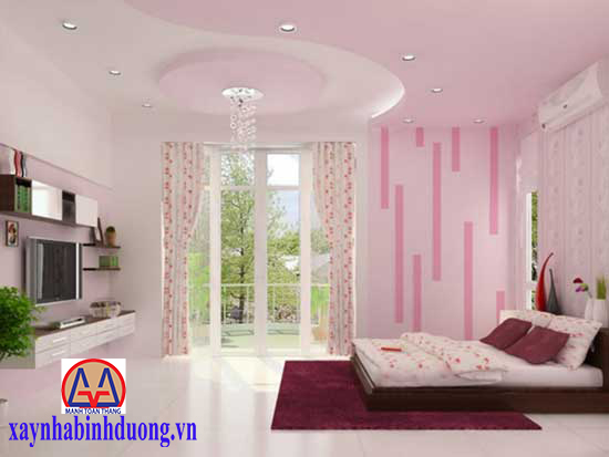 Mẫu trần thạch cao phòng ngủ : PN12