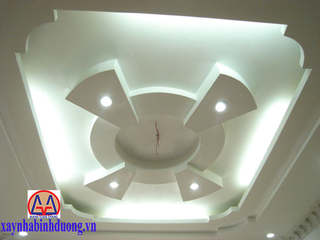 Mẫu trần thạch cao phòng ngủ : PN9