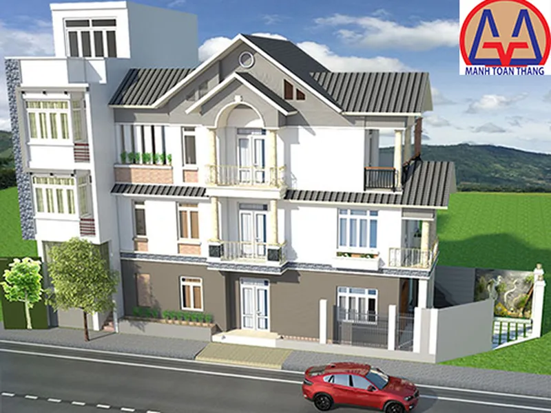 Thiết kế xây nhà tại Dĩ An