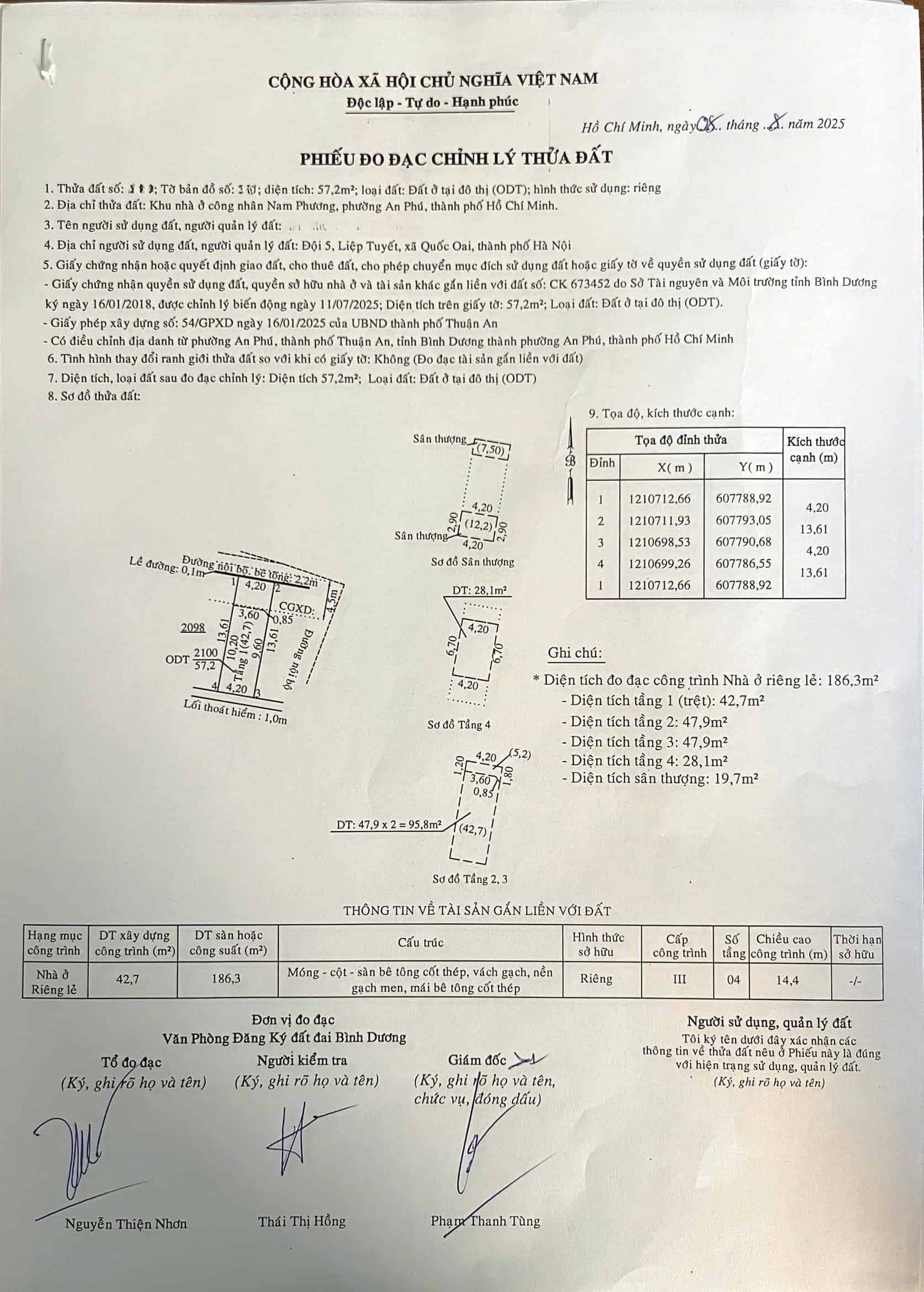 bản vẽ hoàn công