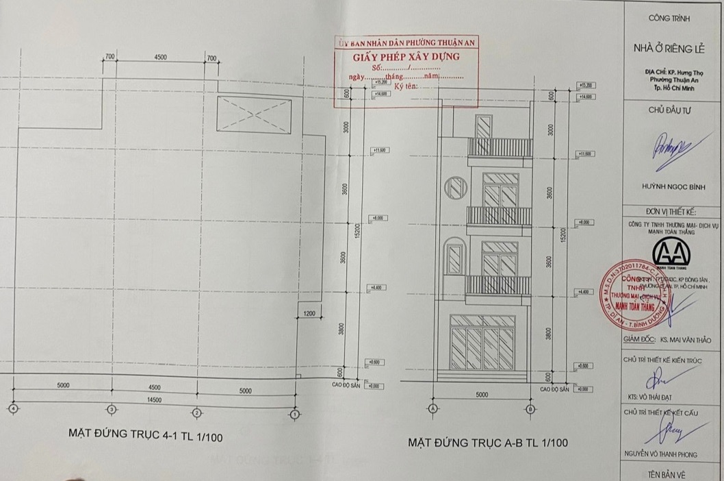 bản vẽ cấp phép xây dựng bản vẽ cấp phép xây dựng