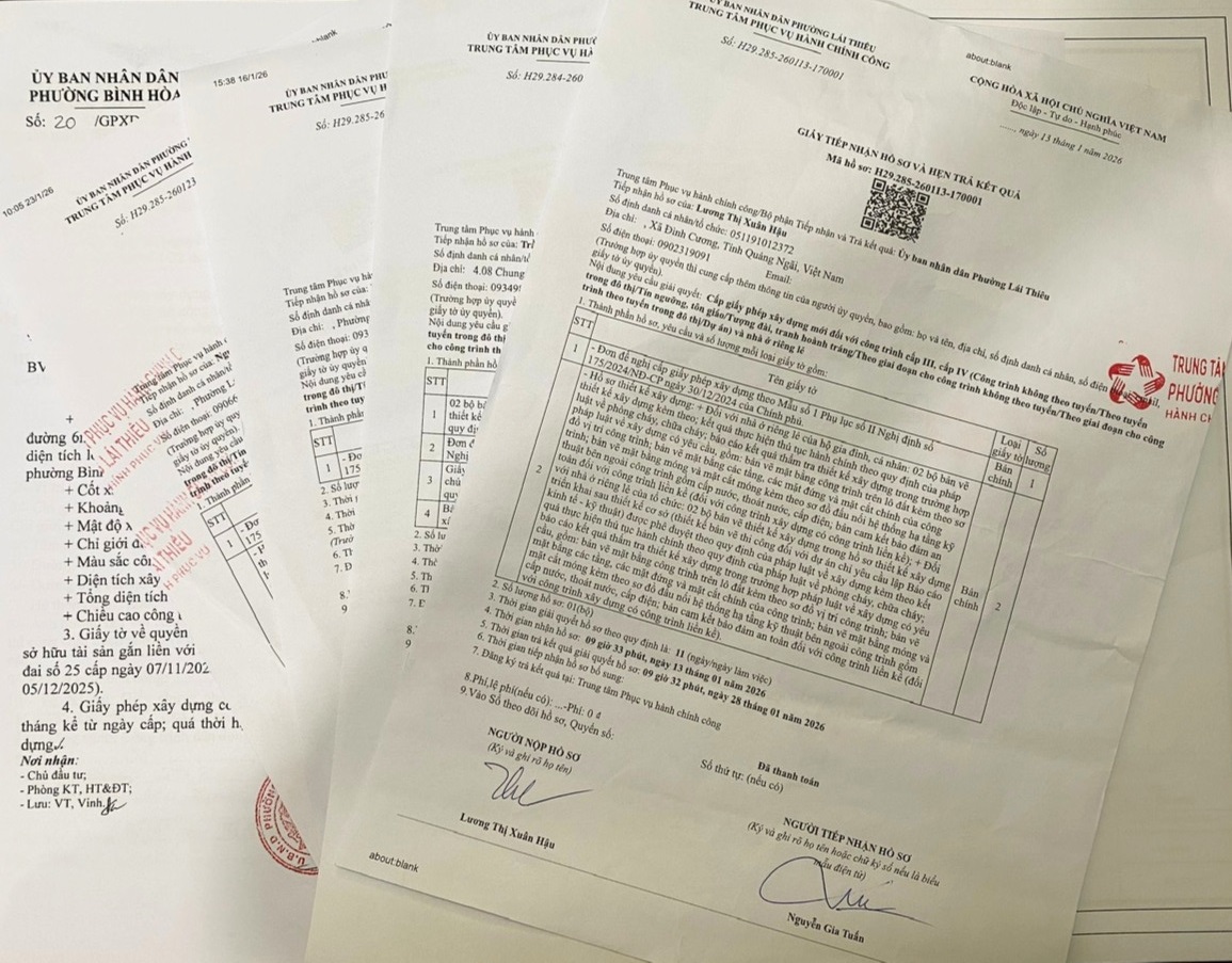 biên nhận thủ tục xin cấp phép xây dựng ở Phú Lợi biên nhận thủ tục xin cấp phép xây dựng ở Phú Lợi