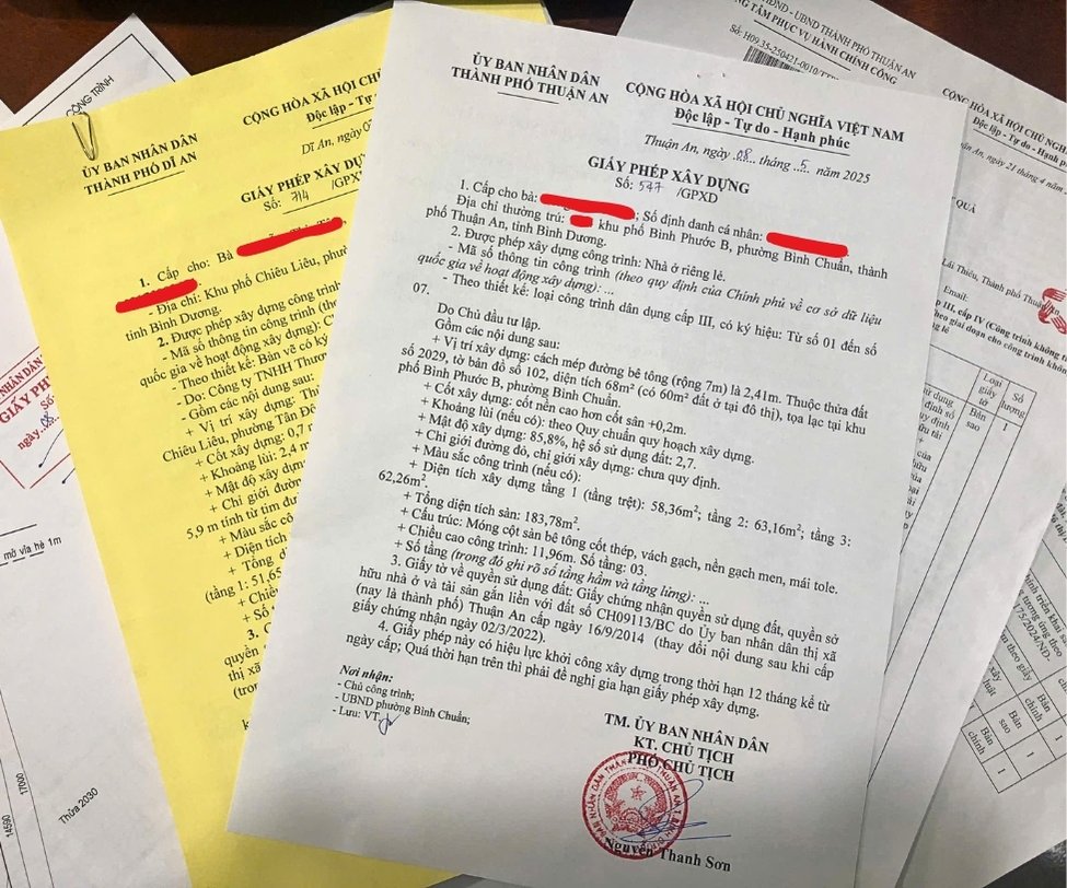 giấy phép xây dựng ở phường Linh Xuân giấy phép xây dựng ở phường Linh Xuân