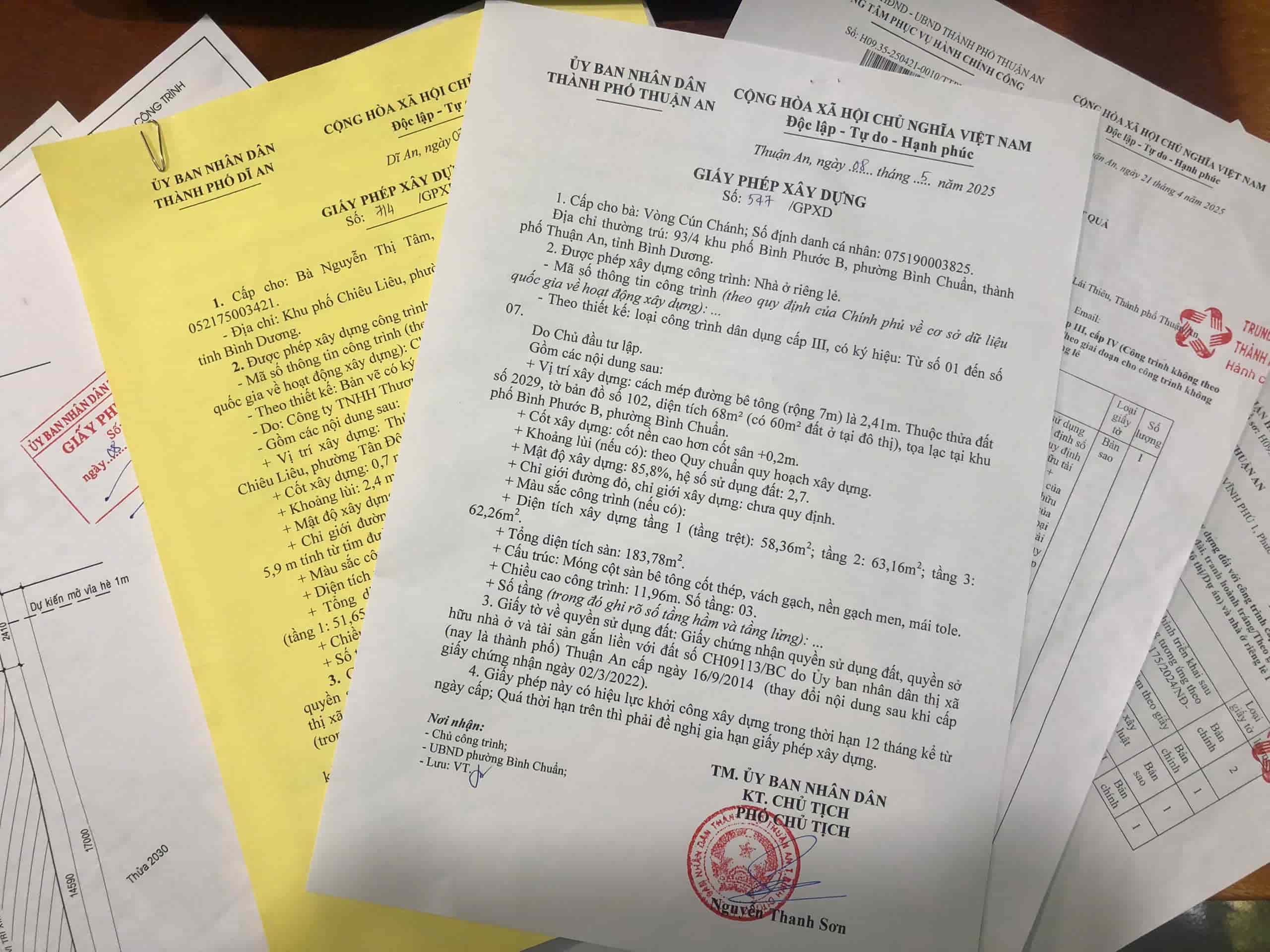 giấy phép xây dựng