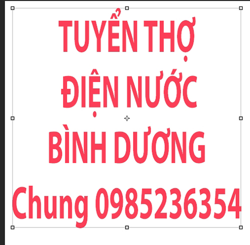 Tuyển Thợ Điện Nước Bình Dương