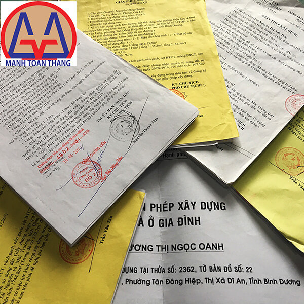 Giấy phép xây dựng Dĩ An