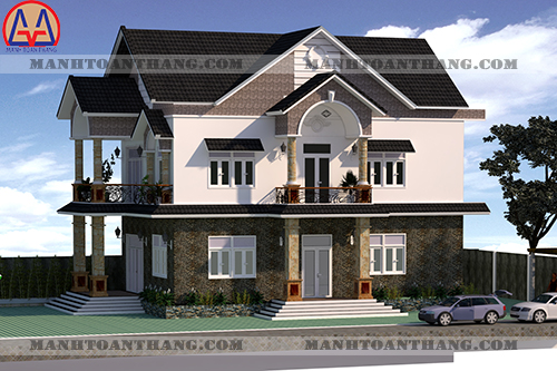 Mẫu Biệt Thự Đẹp 3 Tầng (2) Mẫu Biệt Thự Đẹp 3 Tầng (2)