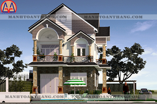 Mẫu Biệt Thự Đẹp 3 Tầng (4) Mẫu Biệt Thự Đẹp 3 Tầng (4)