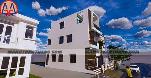 Mẫu Nhà 3 Tầng 6x14m (4) Mẫu Nhà 3 Tầng 6x14m (4)