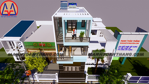 Mẫu Nhà 3 Tầng 6x14m (5) Mẫu Nhà 3 Tầng 6x14m (5)