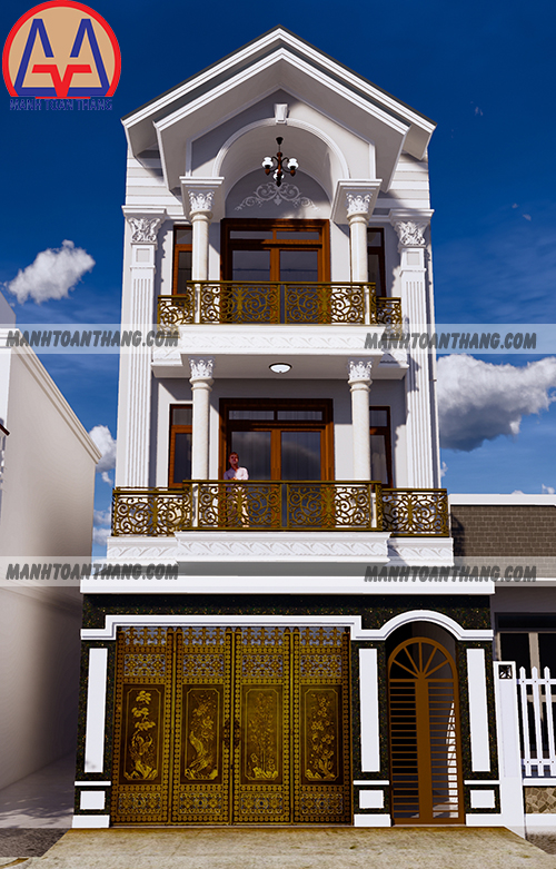 Mẫu Nhà Phố 3 Tầng Đẹp Hiện Đại (1) Mẫu Nhà Phố 3 Tầng Đẹp Hiện Đại (1)