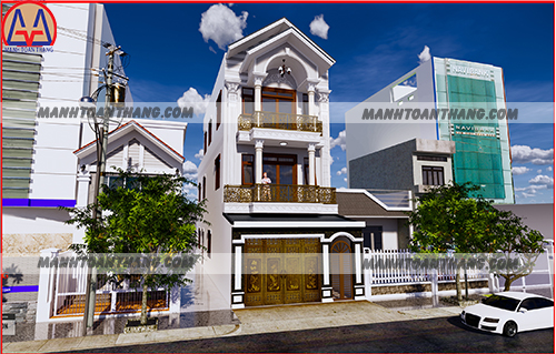 Mẫu Nhà Phố 3 Tầng Đẹp Hiện Đại (8) Mẫu Nhà Phố 3 Tầng Đẹp Hiện Đại (8)