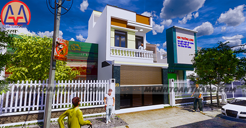 Mẫu Thiết Kế Nhà 3 Tầng 5x20m (1) Mẫu Thiết Kế Nhà 3 Tầng 5x20m (1)