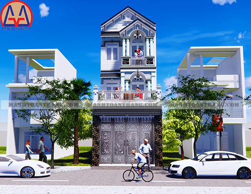 Mẫu Thiết Kế Nhà Phố Mặt Tiền 5m 3 Tầng (1) Mẫu Thiết Kế Nhà Phố Mặt Tiền 5m 3 Tầng (1)