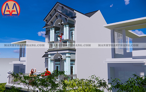 Mẫu Thiết Kế Nhà Phố Mặt Tiền 5m 3 Tầng (11) Mẫu Thiết Kế Nhà Phố Mặt Tiền 5m 3 Tầng (11)