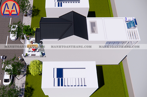 Mẫu Thiết Kế Nhà Phố Mặt Tiền 5m 3 Tầng (4) Mẫu Thiết Kế Nhà Phố Mặt Tiền 5m 3 Tầng (4)