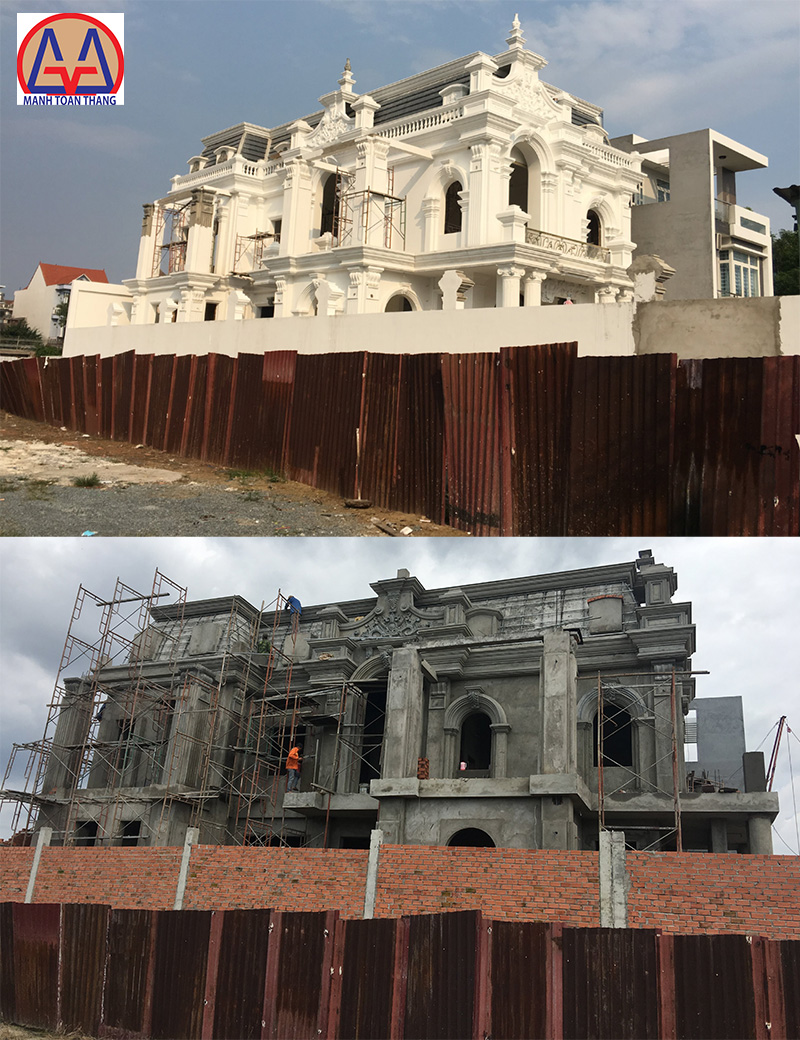 Xây dựng biệt thự Pháp Bình Dương